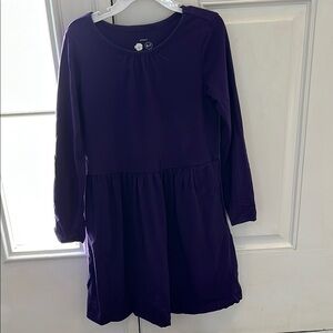 Primary Purple Long Sleeve Sundress